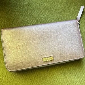 Kate spade wallet blush pink color